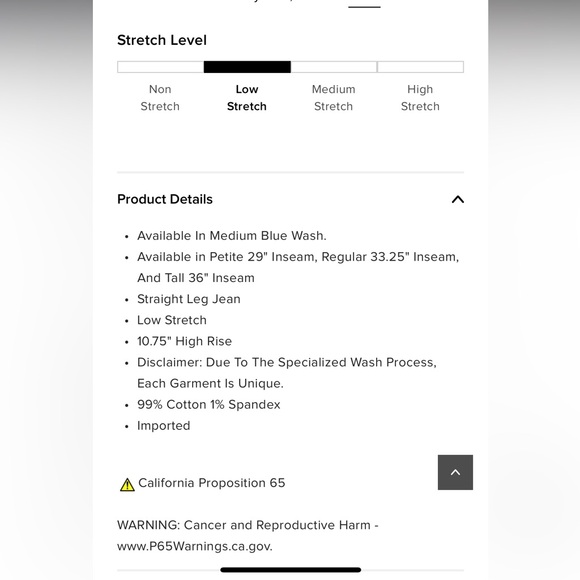 Tall Night Out In Paris Straight Leg
Jeans - Medium Blue Wash - Picture 5 of 6